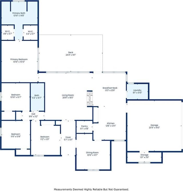 125 Secluded Forest Way, Madisonville, LA 70447 - room layout