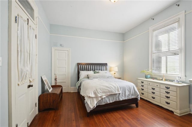 8216 Spruce St, New Orleans, LA 70118 - bedroom with wood finished floors