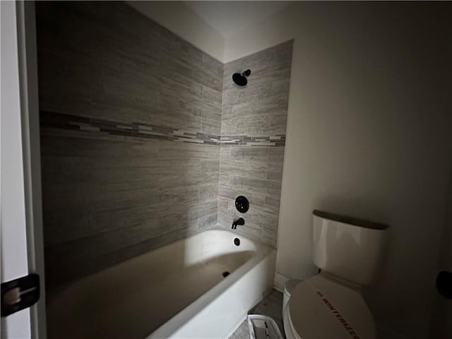 1561 Curtis St, Harvey, LA 70058 - full bath with toilet and shower / tub combination