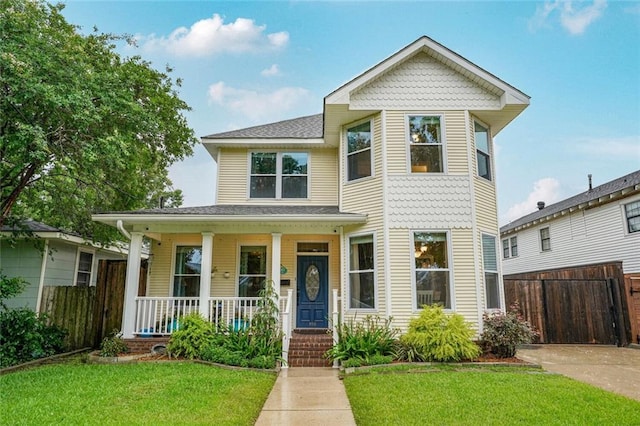 700 Kent Ave, Metairie, LA 70001 - victorian house with covered porch