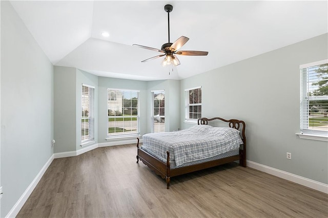 602 Willowdale Blvd, Luling, LA 70070 - bedroom featuring wood finished floors, baseboards, ceiling fan, and recessed lighting