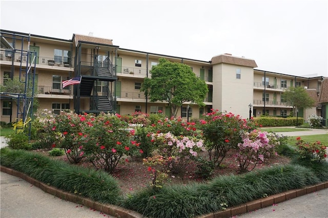 view of property