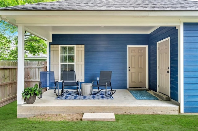 3986 Main St, Zachary, LA 70791 - entrance to property with a shingled roof and fence