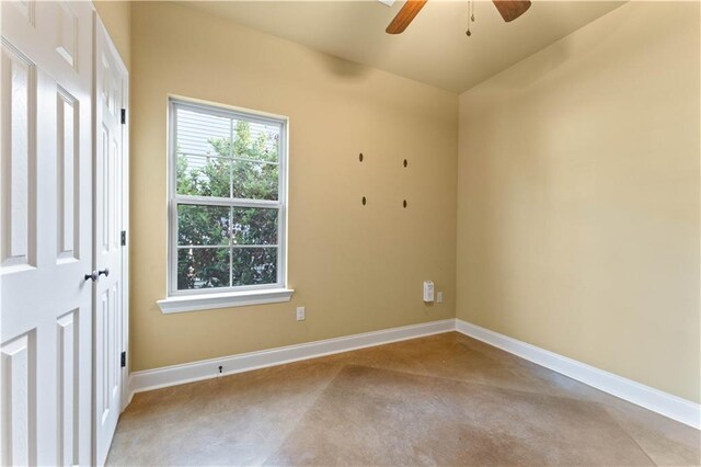 200 Cotton Ln, Hammond, LA 70401 - unfurnished room featuring baseboards and a ceiling fan