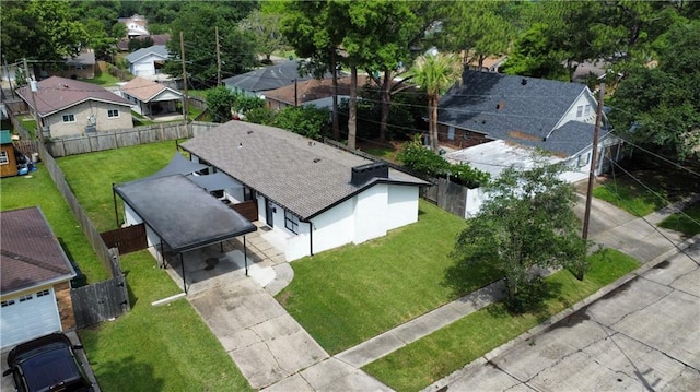 778 Heritage Ave, Gretna, LA 70056 - aerial view of residential area