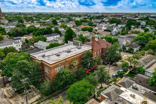 1115 Upperline St Unit 1115, New Orleans, LA 70115 - aerial perspective of suburban area
