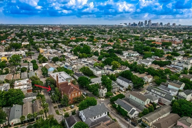 1115 Upperline St Unit 1115, New Orleans, LA 70115 - aerial view of a skyline view