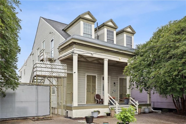 2224 Dumaine St, New Orleans, LA 70119 - view of front of home featuring a porch