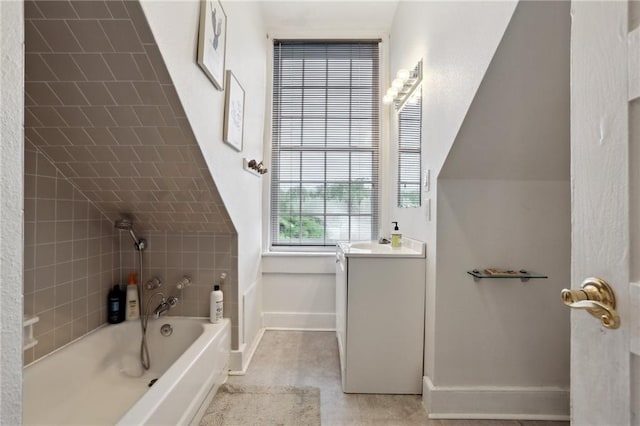 2224 Dumaine St, New Orleans, LA 70119 - full bath with baseboards and vanity