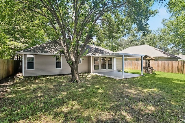 70342 5th St, Covington, LA 70433 - rear view of property featuring a patio