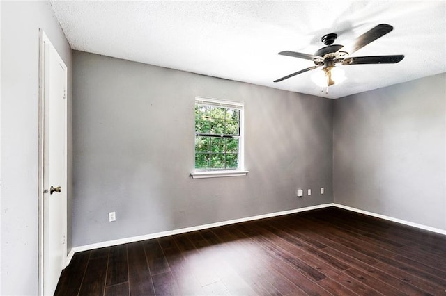 27 Pinewood Ct, New Orleans, LA 70114 - empty room with a ceiling fan, hardwood / wood-style flooring, and baseboards
