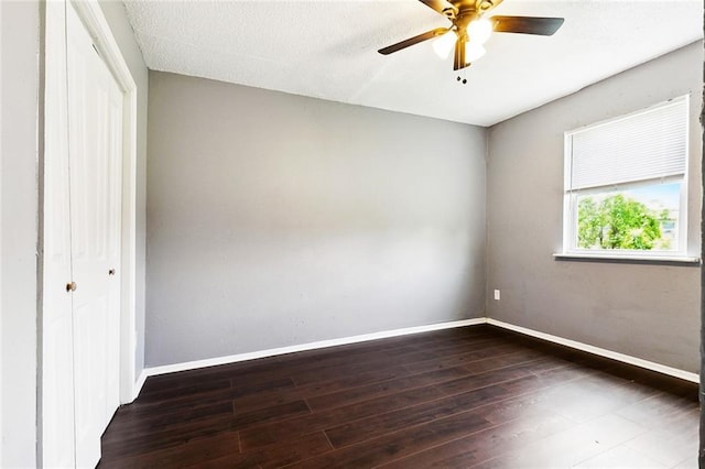 27 Pinewood Ct, New Orleans, LA 70114 - unfurnished bedroom featuring dark wood finished floors, baseboards, and a closet