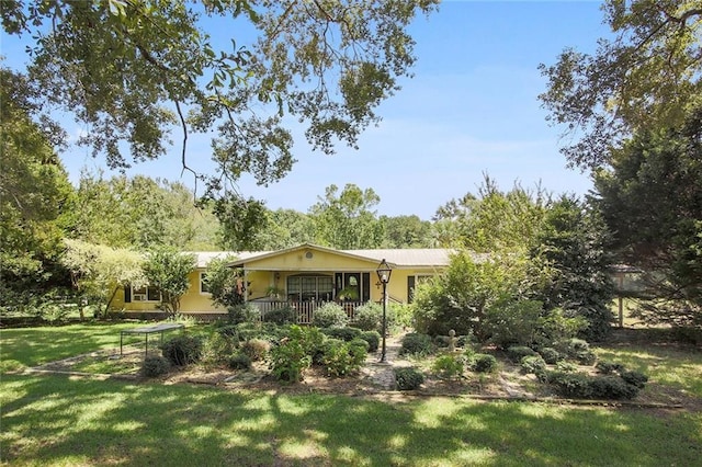 16768 Kat Kaw Rd, Franklinton, LA 70438 - rear view of property with a yard