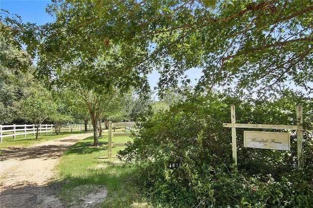 16768 Kat Kaw Rd, Franklinton, LA 70438 - view of yard with fence