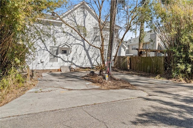 112 Napoleon Ave Unit 30, Slidell, LA 70460 - view of front facade featuring asphalt driveway