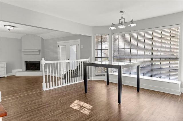 112 Napoleon Ave Unit 30, Slidell, LA 70460 - unfurnished dining area with healthy amount of natural light, wood finished floors, and baseboards