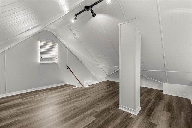 112 Napoleon Ave Unit 30, Slidell, LA 70460 - additional living space with wood finished floors, vaulted ceiling, and baseboards