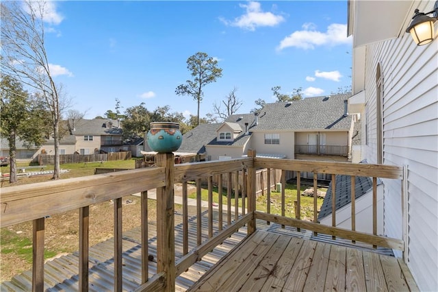 112 Napoleon Ave Unit 30, Slidell, LA 70460 - wooden terrace with a residential view