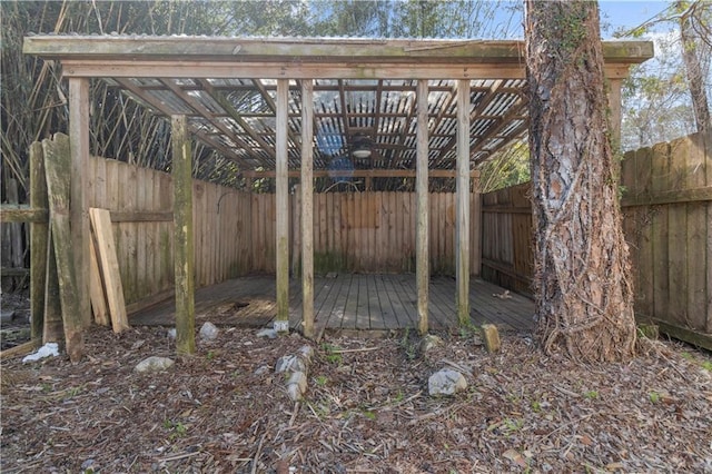 112 Napoleon Ave Unit 30, Slidell, LA 70460 - fenced backyard with a deck