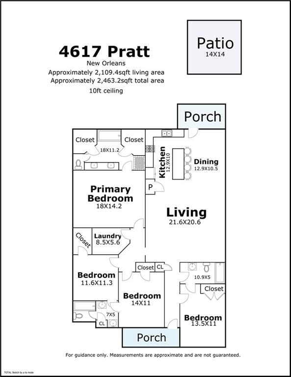 5617 Pratt Dr, New Orleans, LA 70122 - photo 21