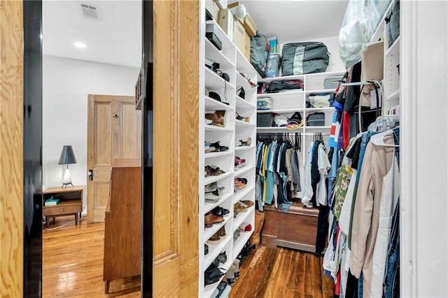 3310 Delachaise St, New Orleans, LA 70125 - walk in closet featuring wood finished floors