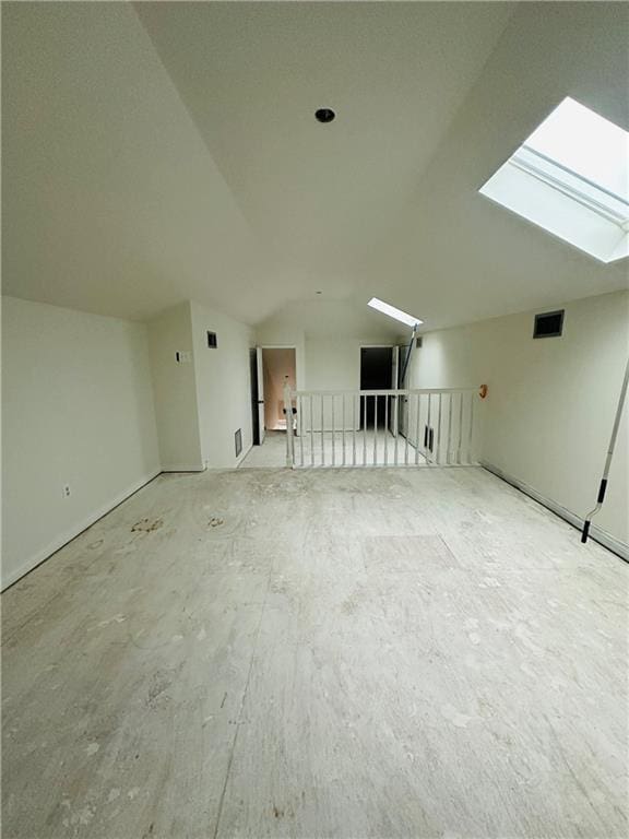 4408 Janice Ave, Metairie, LA 70003 - additional living space featuring a skylight and lofted ceiling