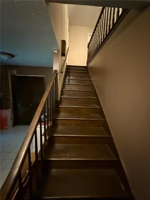 view of stairs
