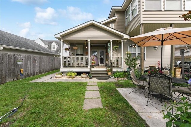 510 Nursery Ave, Metairie, LA 70005 - back of house with covered porch