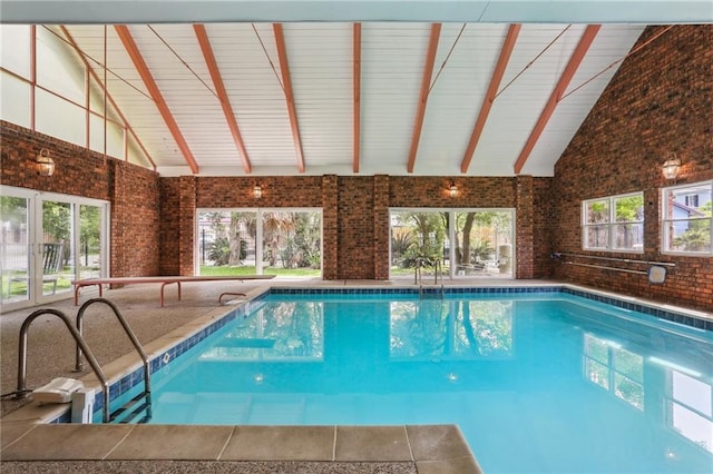 922 Lamanche St, New Orleans, LA 70117 - view of indoor pool