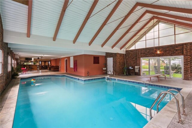 922 Lamanche St, New Orleans, LA 70117 - view of indoor pool