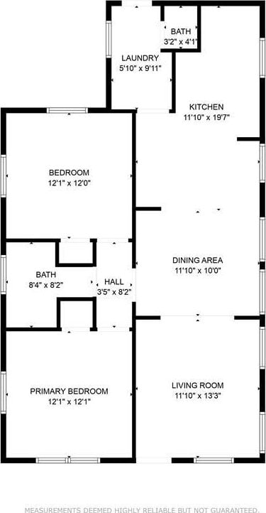 3827 Catherine Ave, Metairie, LA 70001 - home floor plan