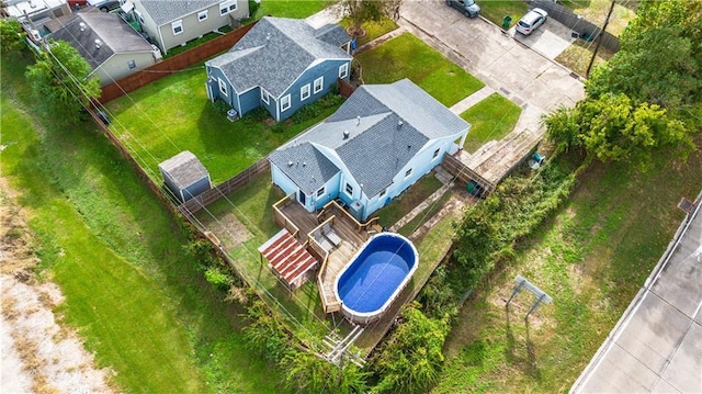 3827 Catherine Ave, Metairie, LA 70001 - view from above of property