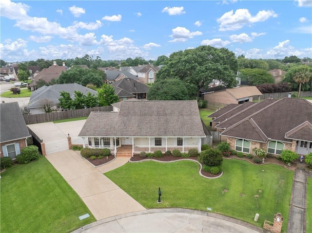 1 Fairfax Ct, Marrero, LA 70072 - aerial view of residential area