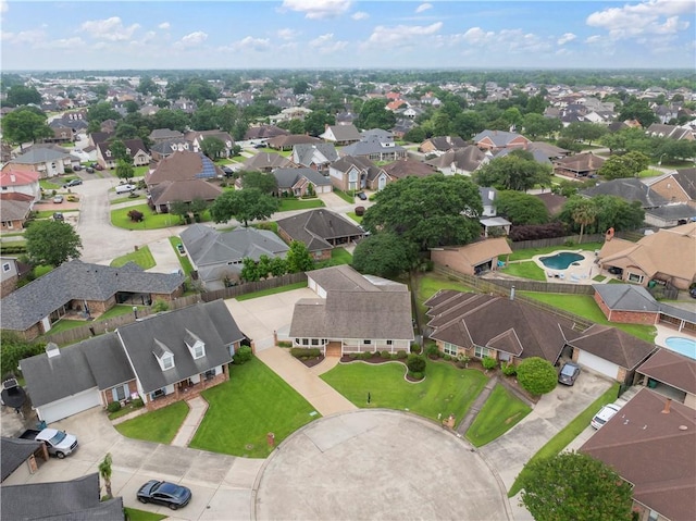 1 Fairfax Ct, Marrero, LA 70072 - aerial perspective of suburban area