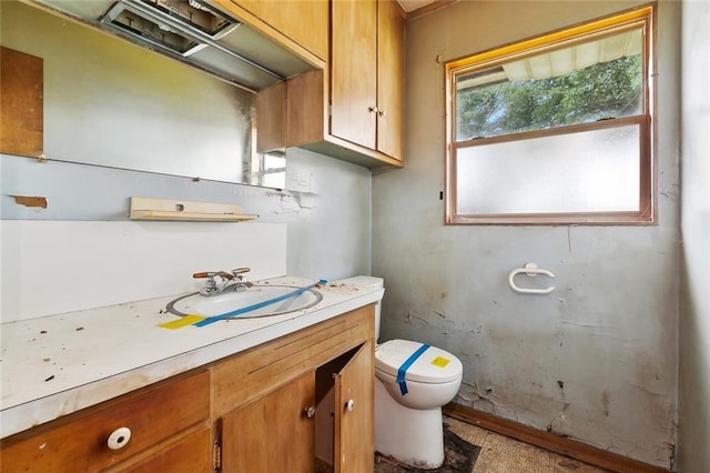 121 Saint Nicholas St, Luling, LA 70070 - bathroom featuring toilet and vanity