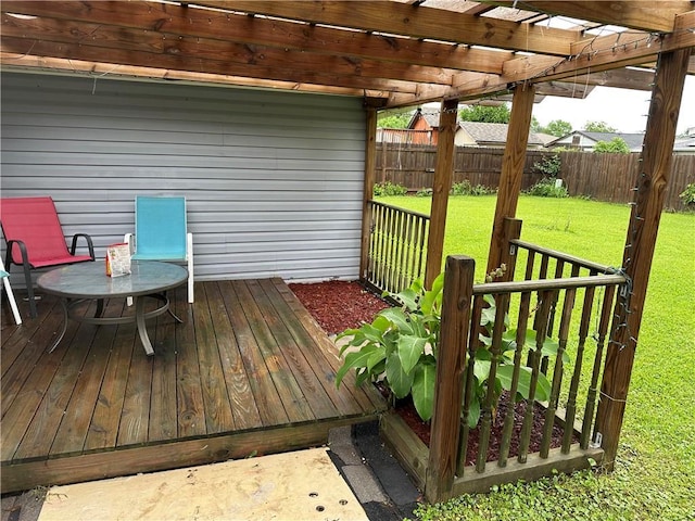 3278 Glen Eagle Ln, Kenner, LA 70065 - view of deck
