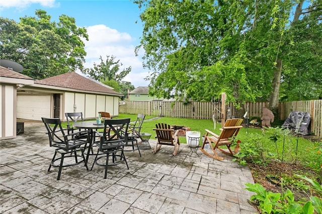 3931 S Post Oak Ave, New Orleans, LA 70131 - view of patio / terrace
