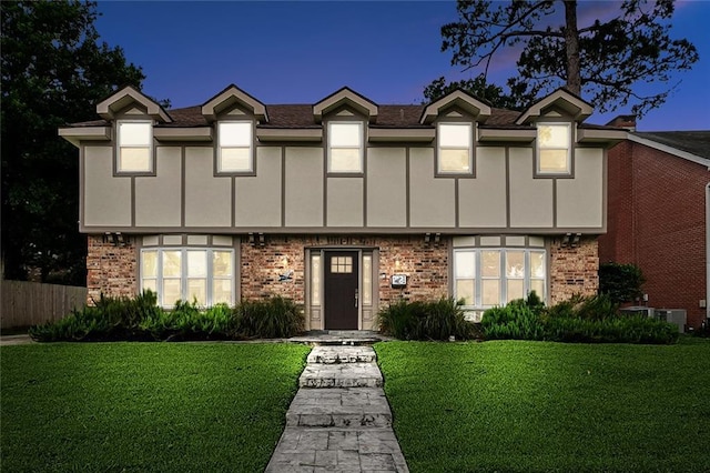 3931 S Post Oak Ave, New Orleans, LA 70131 - view of front of property with brick siding and central AC unit