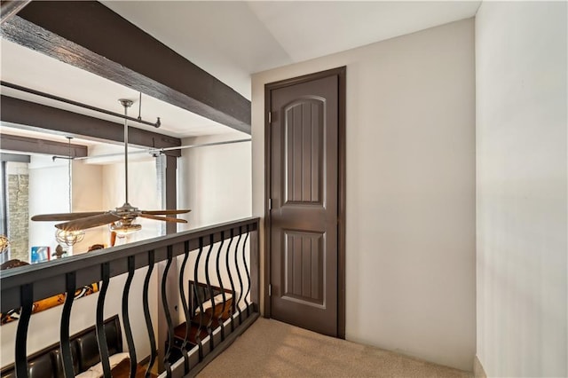 920 Poeyfarre St Unit 109, New Orleans, LA 70130 - hall featuring carpet flooring
