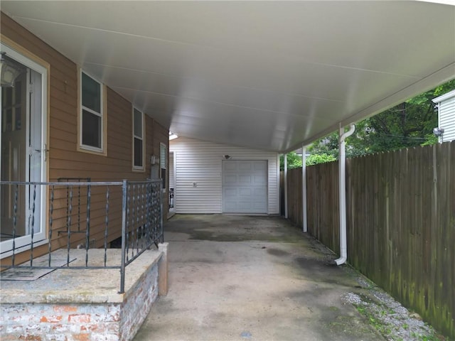28 San Jose Ave, Jefferson, LA 70121 - view of patio / terrace featuring fence and an attached carport