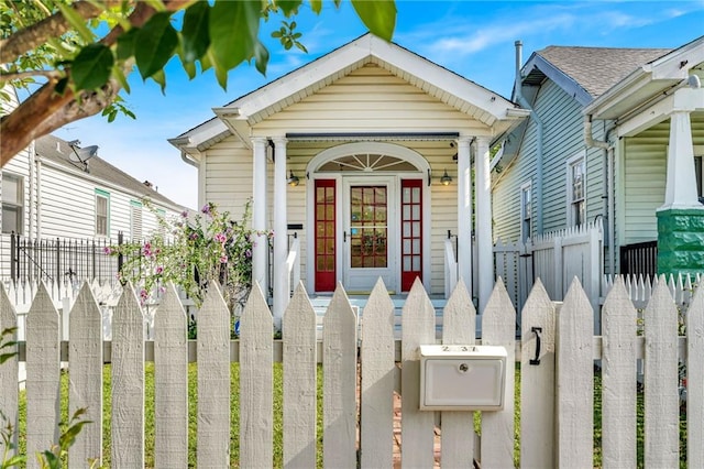 2437 Jonquil St, New Orleans, LA 70122 - view of shotgun-style home