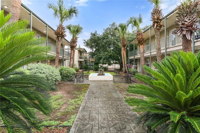 view of property's community