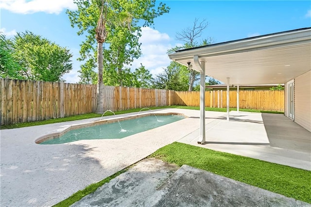 400 Sophia St, River Ridge, LA 70123 - view of pool featuring a patio area and a fenced backyard