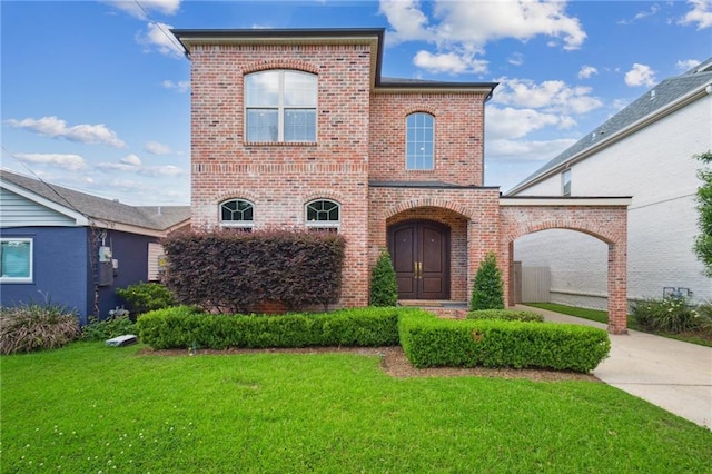 3117 39th St, Metairie, LA 70001 - view of front of property featuring brick siding and a front yard