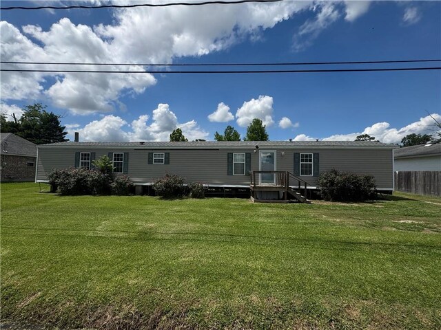 150 Elm St, Hahnville, LA 70057 - view of rear view of property