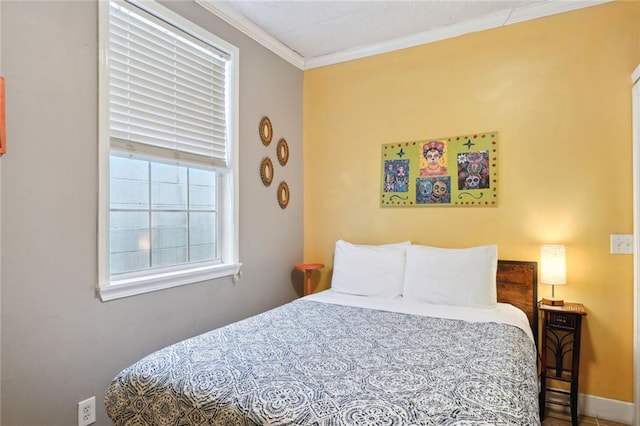 3115 Conti St, New Orleans, LA 70119 - bedroom featuring ornamental molding