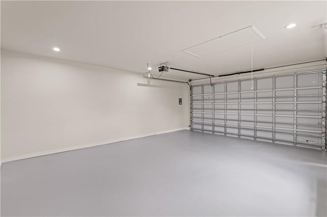 2104 Mississippi Ave, Metairie, LA 70003 - garage with baseboards and recessed lighting