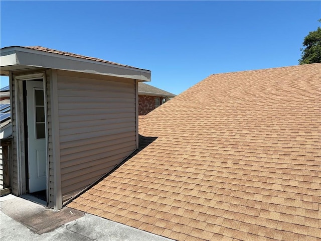 11240 Winrock Dr, New Orleans, LA 70128 - exterior space featuring a shingled roof