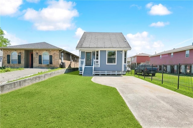 view of front of house featuring concrete driveway and brick siding