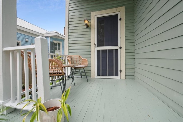 view of deck